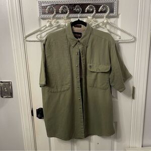 Browning Men's Green Button-Up Shirt